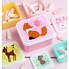 A Little Lovely Company Lunch & snack box set Bosvriendjes Roze A Little Lovely Company Lunch & snack box set Bosvriendjes Roze