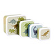 A Little Lovely Company Lunch & snack box set Dinosaurussen A Little Lovely Company Lunch & snack box set Dinosaurussen