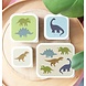 A Little Lovely Company Lunch & snack box set Dinosaurussen A Little Lovely Company Lunch & snack box set Dinosaurussen
