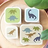 A Little Lovely Company Lunch & snack box set Dinosaurussen