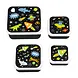 A Little Lovely Company Lunch & Snack Box Set Galaxy A Little Lovely Company Lunch & Snack Box Set Galaxy