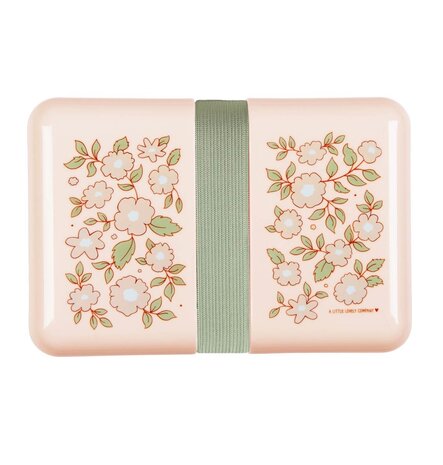 A Little Lovely Company Lunch box Bloesems Roze A Little Lovely Company Lunch box Bloesems Roze