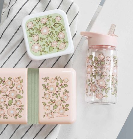 A Little Lovely Company Lunch box Bloesems Roze A Little Lovely Company Lunch box Bloesems Roze