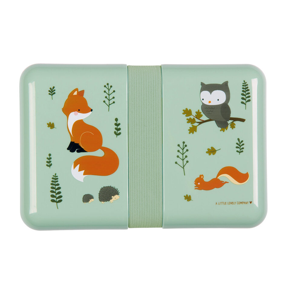 A Little Lovely Company Lunch box Bosvriendjes A Little Lovely Company Lunch box Bosvriendjes