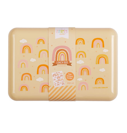A Little Lovely Company Lunch box Regenbogen
