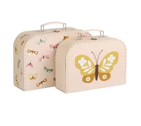 A Little Lovely Company Kofferset Vlinders A Little Lovely Company Kofferset Vlinders