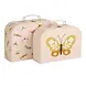 A Little Lovely Company Kofferset Vlinders A Little Lovely Company Kofferset Vlinders