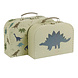 A Little Lovely Company Kofferset Dinosaurussen A Little Lovely Company Kofferset Dinosaurussen