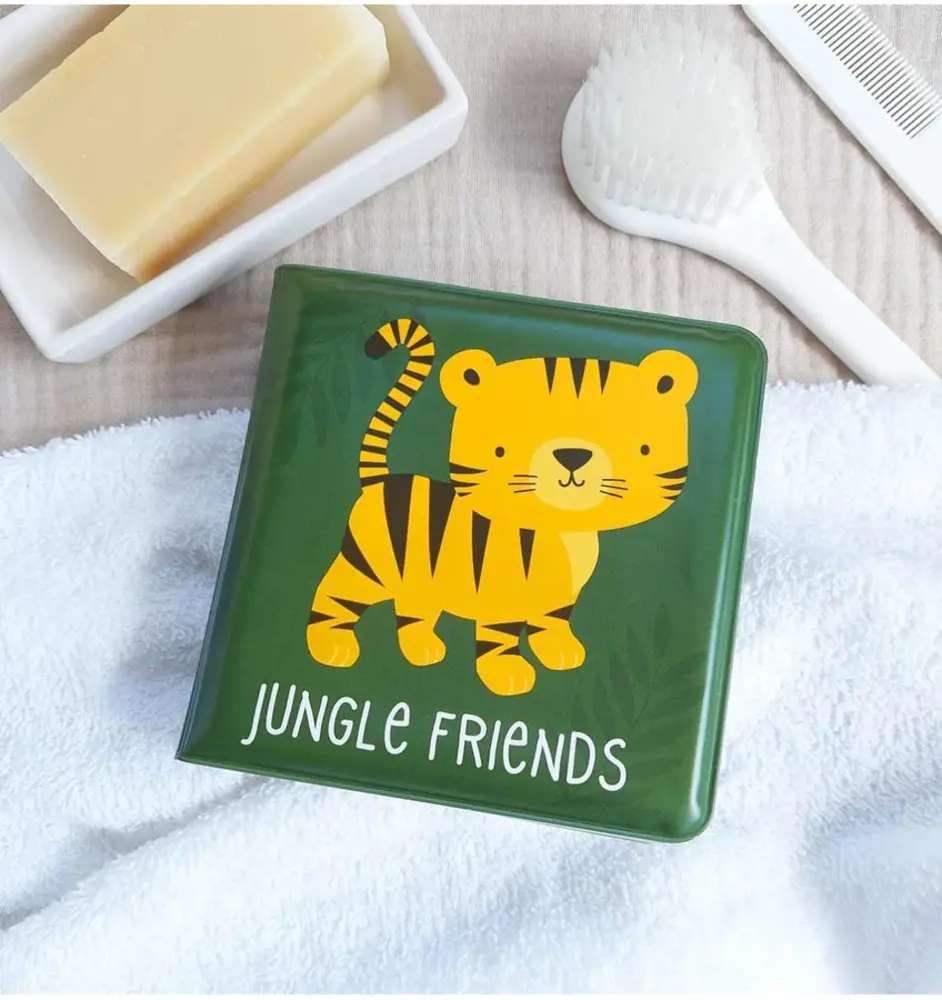 A Little Lovely Company Badboekje Junglevriendjes A Little Lovely Company Badboekje Junglevriendjes