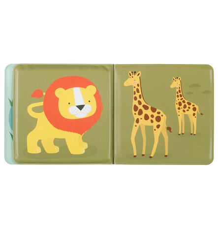 A Little Lovely Company Badboekje Junglevriendjes A Little Lovely Company Badboekje Junglevriendjes