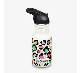 Klean Kanteen RVS Drinkfles Classic 355ml Leopard Print
