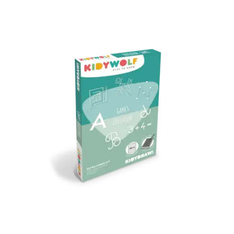 KidyWolf Refill KIDYDRAW Mini Spelletjes / Onderwijs KidyWolf Refill KIDYDRAW Mini Spelletjes / Onderwijs