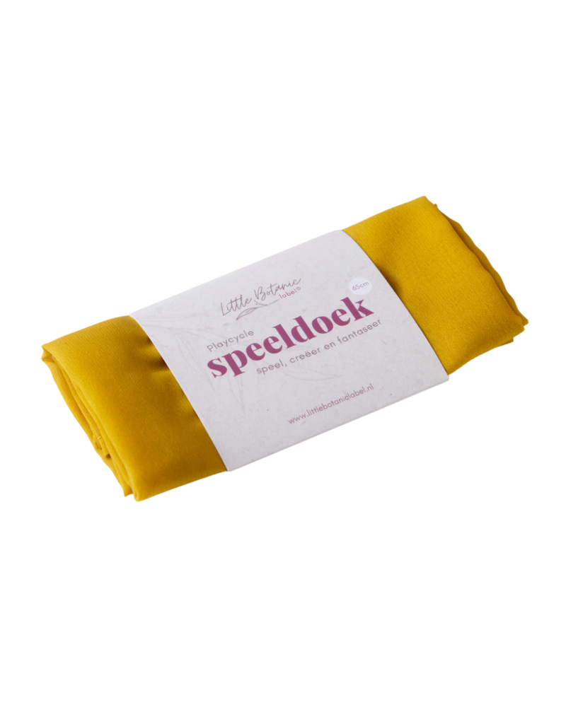 Little Botanic Label Playcycle Speeldoek Geel
