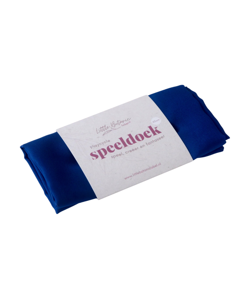 Little Botanic Label Playcycle Speeldoek Blauw Little Botanic Label Playcycle Speeldoek Blauw