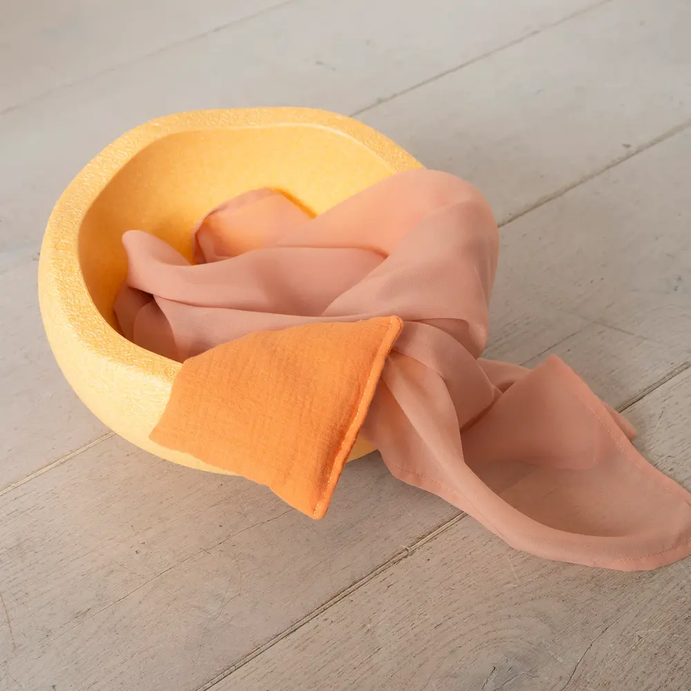 Little Botanic Label Playcycle Speeldoek Lichtoranje