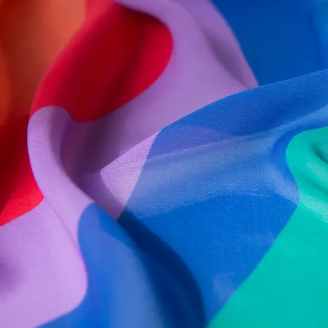 Little Botanic Label Playcycle Speeldoek Regenboog Waves