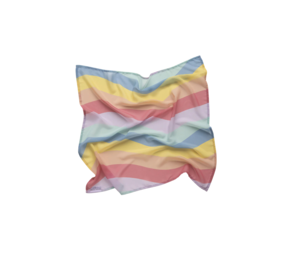 Little Botanic Label Playcycle Speeldoek Pastel Waves