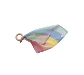 Little Botanic Label Playcycle Speeldoek met Houten Ring Pastel Waves Little Botanic Label Playcycle Speeldoek met Houten Ring Pastel Waves