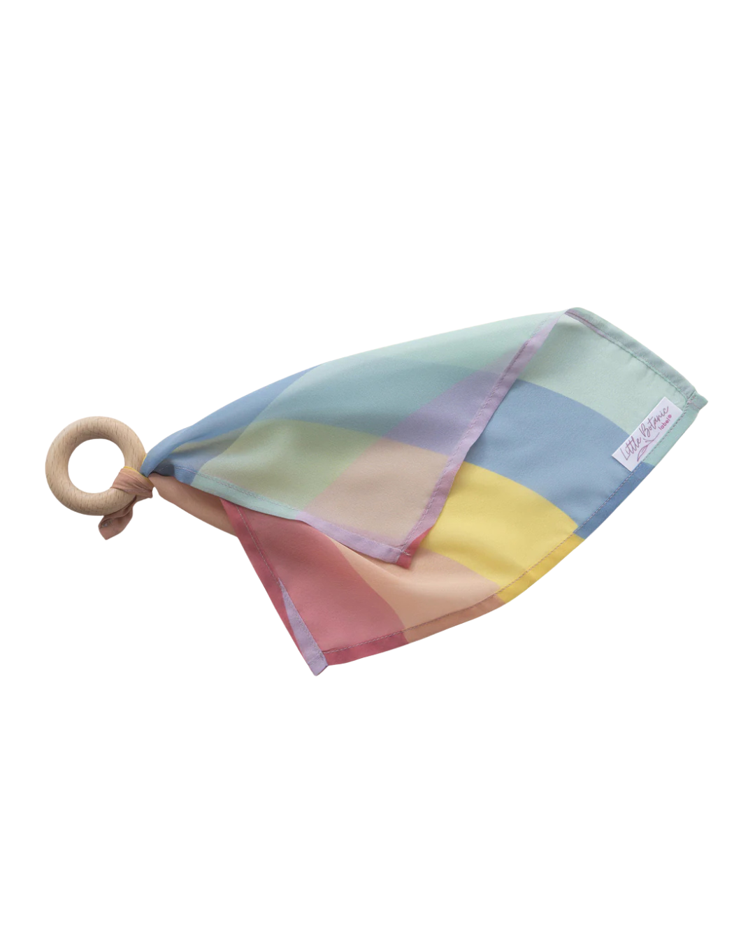 Playcycle Speeldoek met Houten Ring Pastel Waves afbeelding