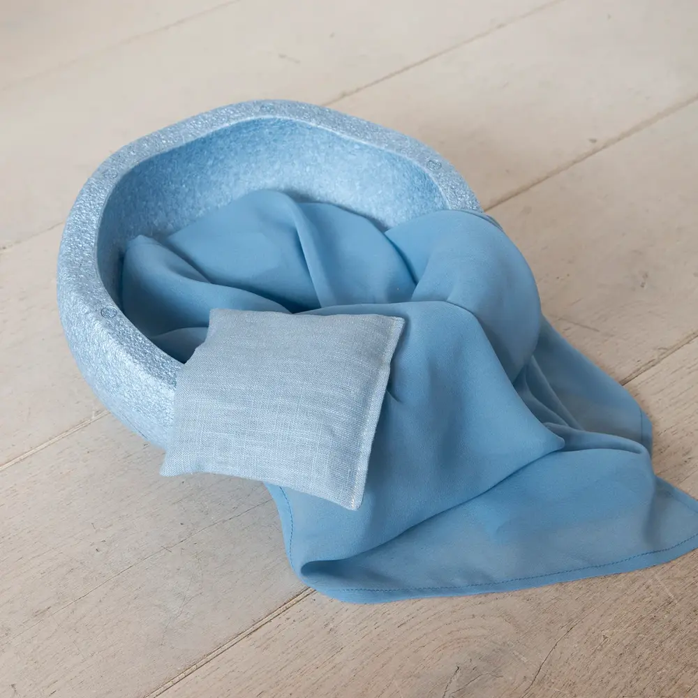 Little Botanic Label Playcycle Speeldoek Pastelblauw Little Botanic Label Playcycle Speeldoek Pastelblauw