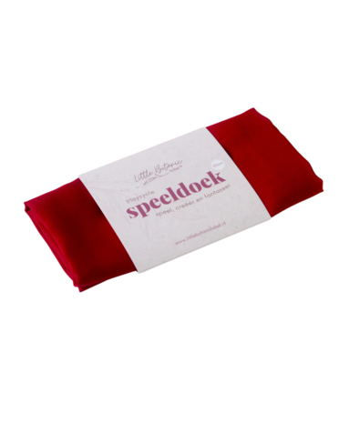 Little Botanic Label Playcycle Speeldoek Rood