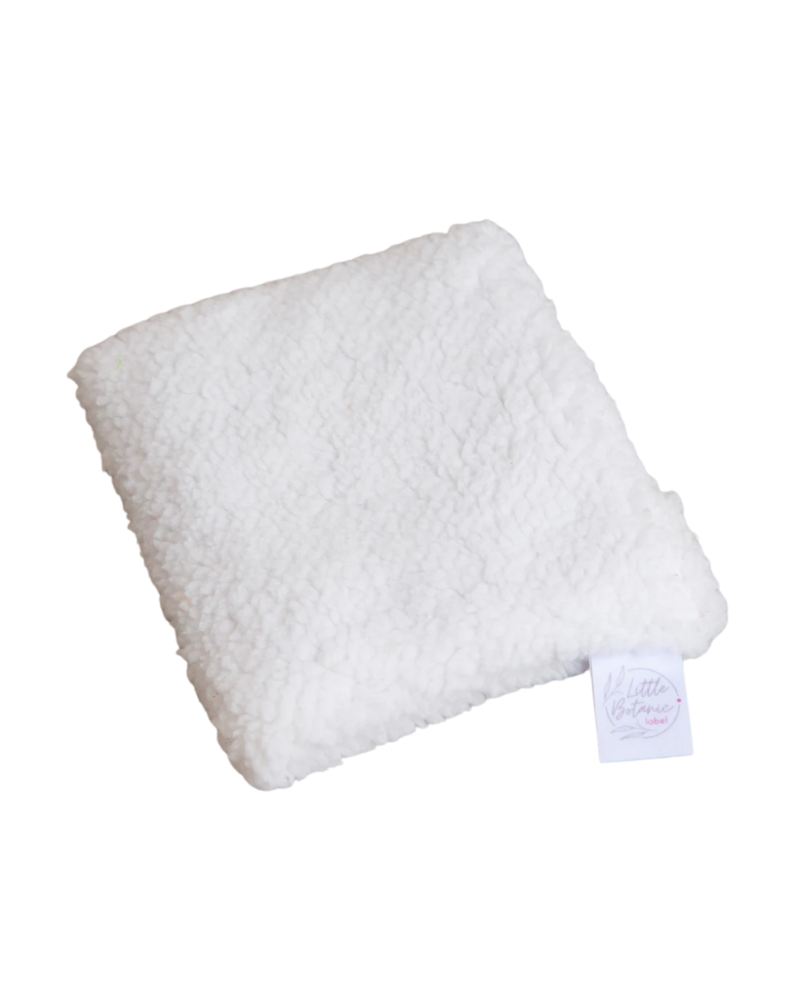 Little Botanic Label Pittenzakje Teddy Wit Little Botanic Label Pittenzakje Teddy Wit