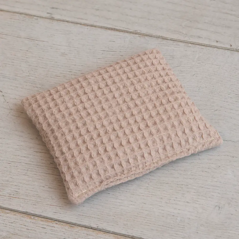 Little Botanic Label Pittenzakje Wafel Beige Little Botanic Label Pittenzakje Wafel Beige