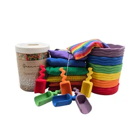 Little Botanic Label Grennn x Little Botanic Label Speelset Waves Regenboog Little Botanic Label Grennn x Little Botanic Label Speelset Waves Regenboog