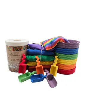 Little Botanic Label Grennn x Little Botanic Label Speelset Waves Regenboog