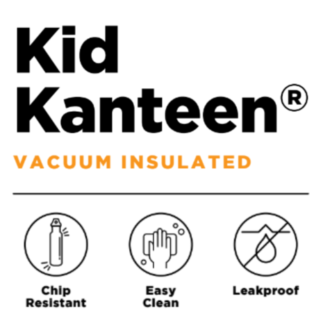 Klean Kanteen RVS Isolatiefles 355ml Rainbows