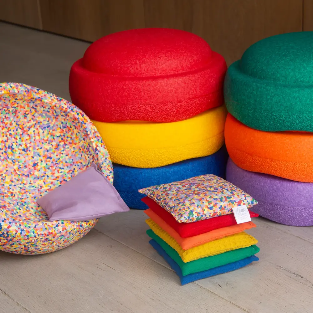 Little Botanic Label Pittenzakjes Regenboog + Super Confetti Set Little Botanic Label Pittenzakjes Regenboog + Super Confetti Set