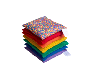 Little Botanic Label Pittenzakjes Regenboog + Confetti Set