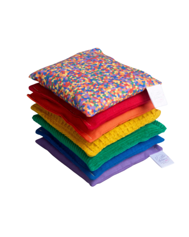 Little Botanic Label Pittenzakjes Regenboog + Confetti Set Little Botanic Label Pittenzakjes Regenboog + Confetti Set