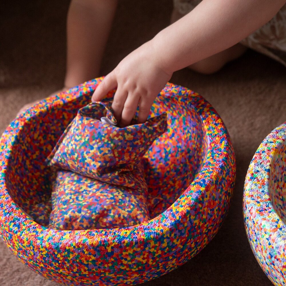 Little Botanic Label Pittenzakjes Regenboog + Confetti Set Little Botanic Label Pittenzakjes Regenboog + Confetti Set