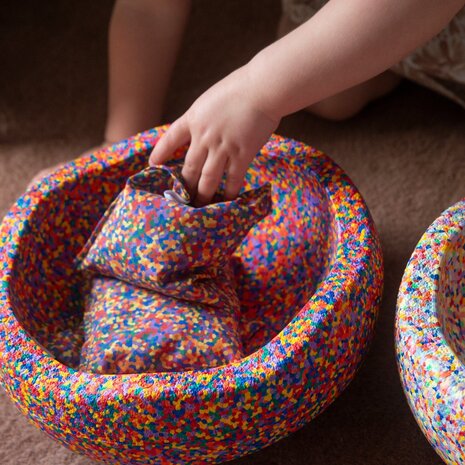 Little Botanic Label Pittenzakjes Regenboog + Confetti Set Little Botanic Label Pittenzakjes Regenboog + Confetti Set