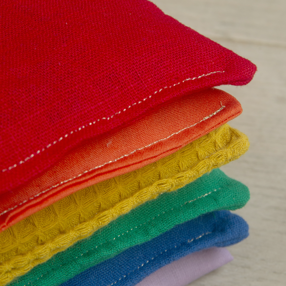 Little Botanic Label Pittenzakjes Regenboog Set Little Botanic Label Pittenzakjes Regenboog Set