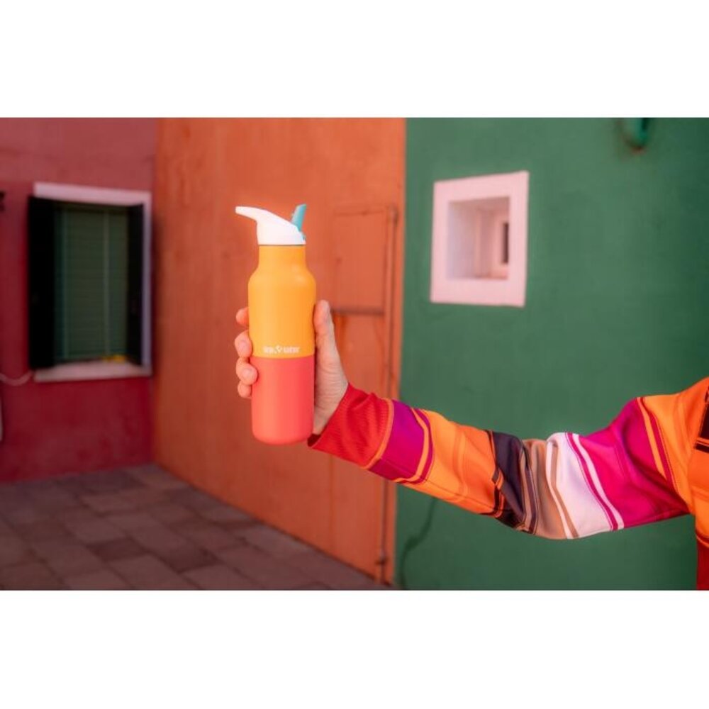 Klean Kanteen RVS Isolatiefles 473ml Kaleidoscope Marigold Klean Kanteen RVS Isolatiefles 473ml Kaleidoscope Marigold