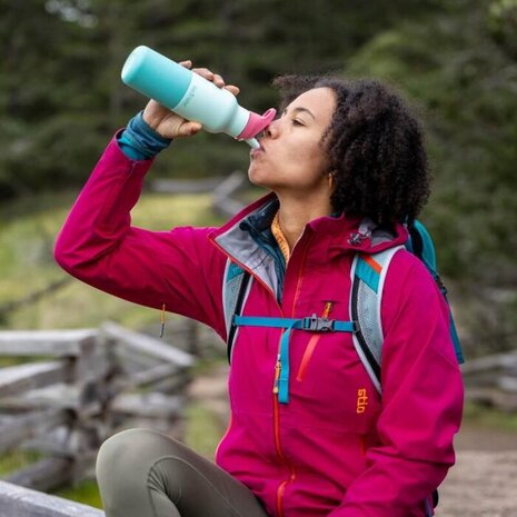 Klean Kanteen RVS Isolatiefles 473ml Kaleidoscope Bay Klean Kanteen RVS Isolatiefles 473ml Kaleidoscope Bay