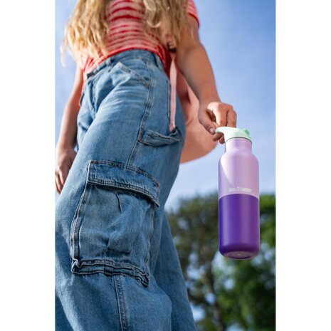 Klean Kanteen RVS Isolatiefles 473ml Kaleidoscope Orchid Klean Kanteen RVS Isolatiefles 473ml Kaleidoscope Orchid