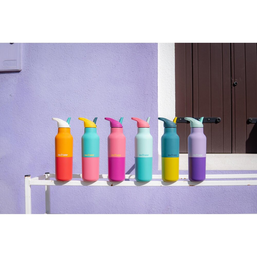 Klean Kanteen RVS Isolatiefles 473ml Kaleidoscope Orchid Klean Kanteen RVS Isolatiefles 473ml Kaleidoscope Orchid