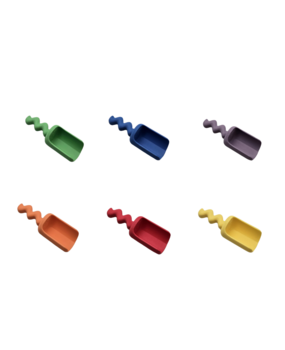 Little Botanic Label Grennn x Little Botanic Label Speelschepje Regenboog Waves