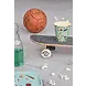 Rice Melamine Beker Sports Print Medium Rice Melamine Beker Sports Print Medium