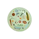 Rice Melamine Bord Rond Sports Print Rice Melamine Bord Rond Sports Print