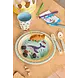 Rice Melamine Bord Kids Blue Ocean Print Rice Melamine Bord Kids Blue Ocean Print