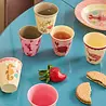 Rice Melamine Beker - Small - Ocean Coral - 6-Pack Rice Melamine Beker - Small - Ocean Coral - 6-Pack