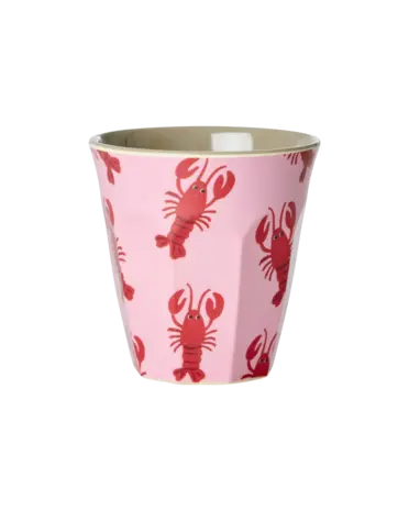 Rice Melamine Beker - Small - Ocean Coral - 6-Pack Rice Melamine Beker - Small - Ocean Coral - 6-Pack