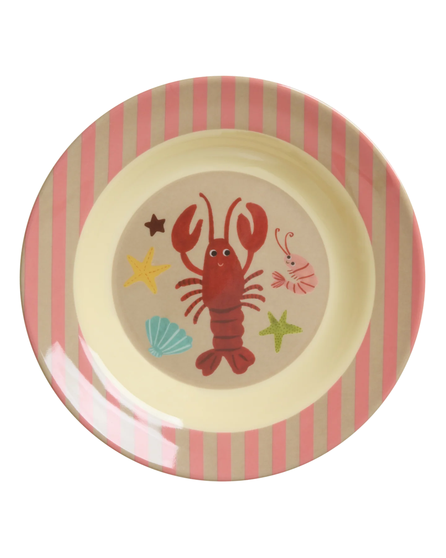 Melamine Bowl Kids Coral Ocean Print afbeelding