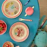 Rice Melamine Bowl Kids Coral Ocean Print