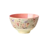 Rice Melamine Bowl Coral Ocean Print Small