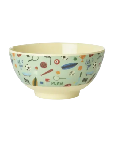 Rice Melamine Kom - Medium - Sports